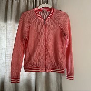 Juicy Couture Knit Mesh Track Jacket